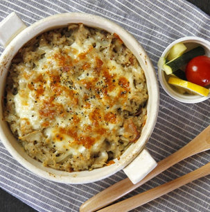 簡単!きのこのクリームドリア