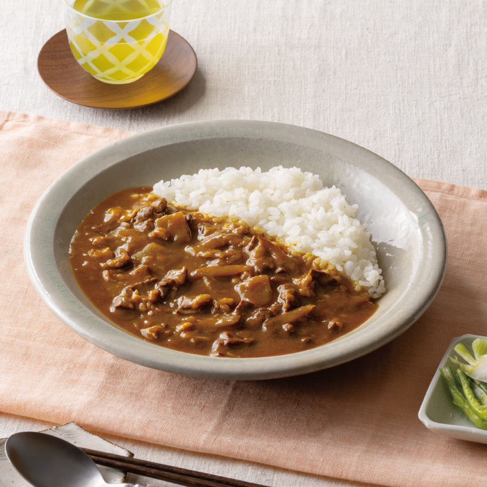 牛しぐれ煮カレー