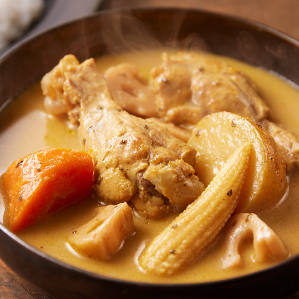 骨付きチキンとゴロっと野菜の濃厚スープカレー – ＜公式通販