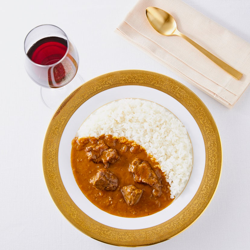 牛ホホ肉のグリルカレー