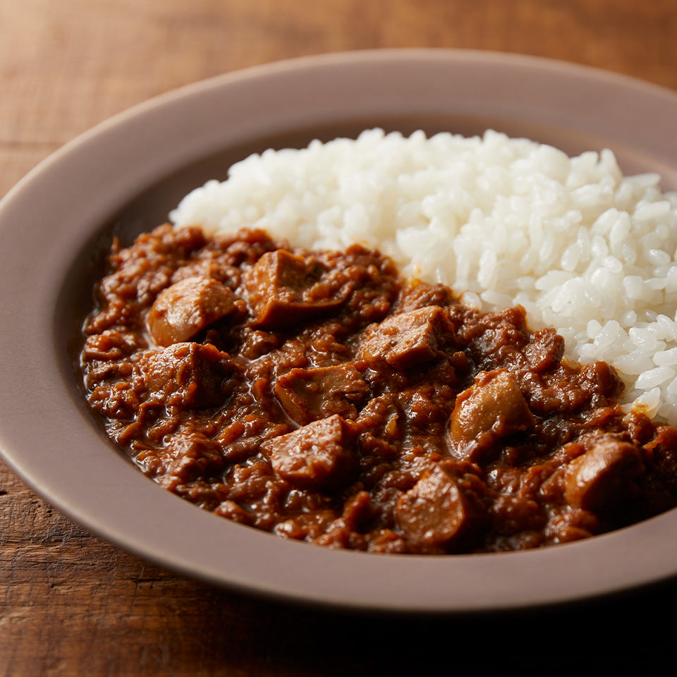 北インドのマッシュルームカレー