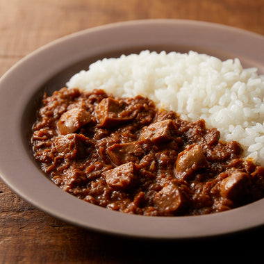 北インドのマッシュルームカレー