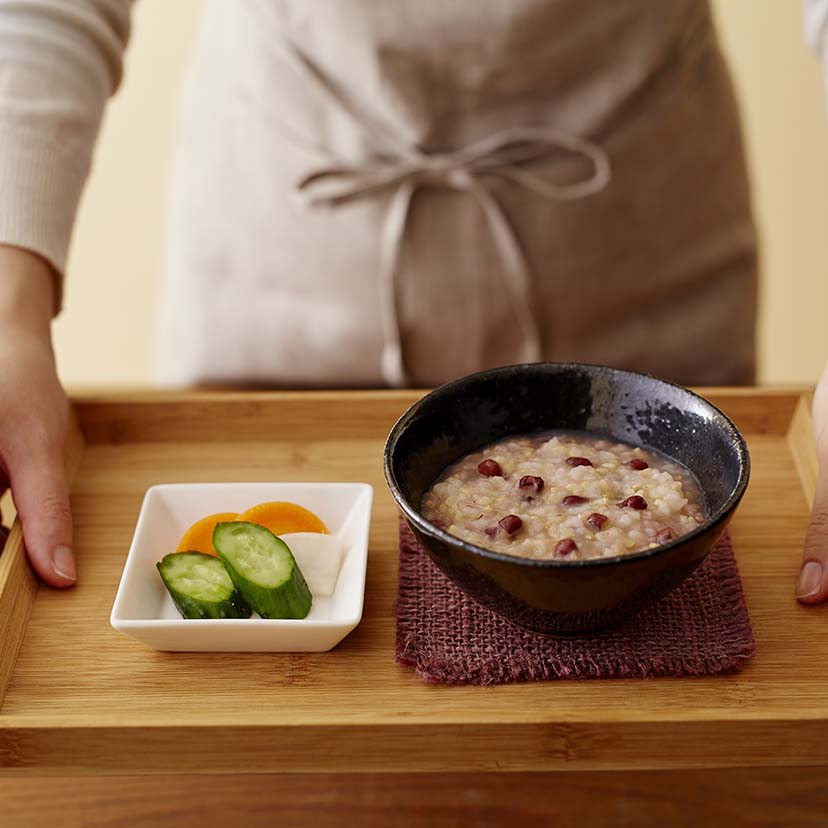 国産小豆玄米粥