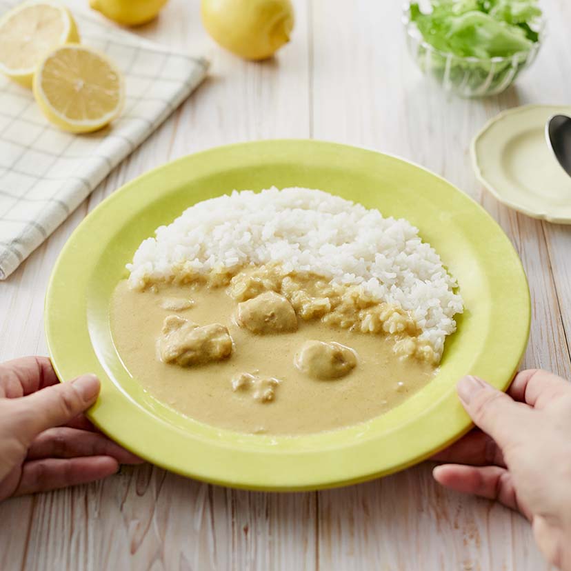 レモンクリームチキンカレー