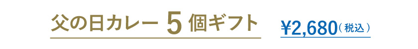 父の日カレー5個ギフト